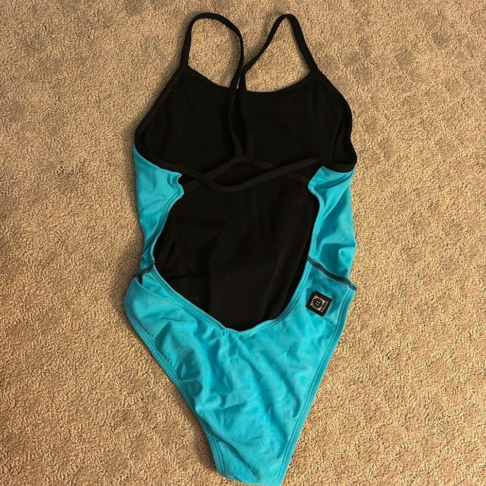 Jolyn Perry contrast one piece